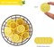 20-Piece Mini Artificial Lemon Slices – Realistic Yellow Plastic Fruit Models for Wedding Décor, Festival Decorations, Photography Props, and Basket or Table Display Fillers
